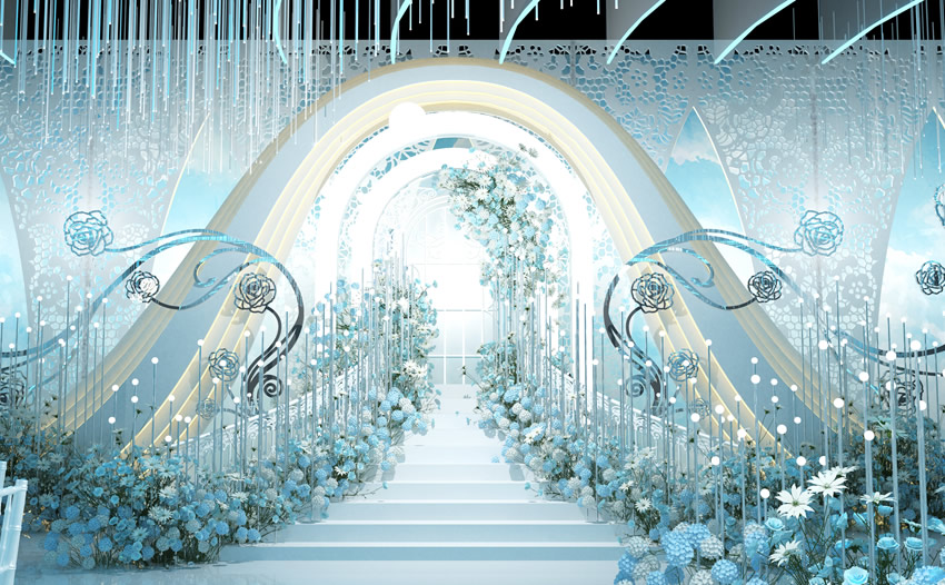 易门釡香烙馍村水晶厅效果展示